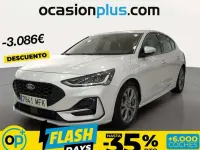 Usado Ford Focus ST-Line 125 CV (91 kW) 2023 Plateado Utilitario