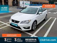Usado Seat Leon ST FR 184 CV (135 kW) 2015 Blanco Familiar