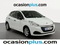 Usado Peugeot 208 Access 75 CV (55 kW) 2017 Blanco Utilitario