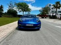 Usado Porsche Panamera Platinum Edition 250 CV (183 kW) 2012 Azul Utilitario