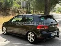 Usado VW Golf VI GTI 210 CV (154 kW) 2011 Negro Utilitario