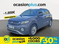 Usado VW T-Cross Advance 110 CV (80 kW) 2023 Gris SUV