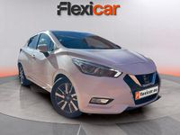 Usado Nissan Micra N-Connecta 90 CV (66 kW) 2018 Blanco Utilitario