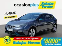 Usado Seat Leon FR 130 CV (95 kW) 2020 Gris / plata Berlina