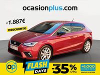 Usado Seat Ibiza FR 110 CV (80 kW) 2021 Rojo Utilitario