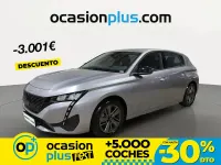 Usado Peugeot 308 Active 130 CV (95 kW) 2024 Gris Berlina