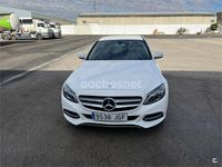 Usado Mercedes C220 Avantgarde 170 CV (125 kW) 2015 Blanco Berlina