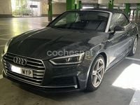Usado Audi A5 Cabriolet S-Line 190 CV (139 kW) 2019 Gris / plata Descapotable