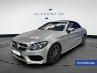 Usado Mercedes C220 170 CV (125 kW) 2018 Gris Descapotable