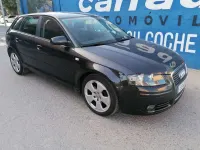Usado Audi A3 Sportback Ambiente 140 CV (102 kW) 2005 Negro Utilitario