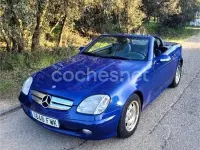 Usado Mercedes SLK200 163 CV (119 kW) 2000 Azul Descapotable