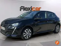 Usado Peugeot 208 Active 101 CV (74 kW) 2020 Negro Utilitario