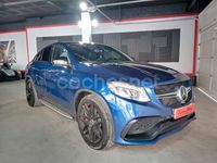Usado Mercedes GLE63 AMG 585 CV (430 kW) 2018 Azul Coupe