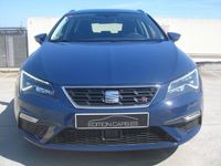 Usado Seat Leon FR 180 CV (132 kW) 2017 Azul Familiar