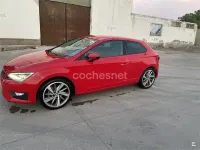 Usado Seat Leon SC FR 150 CV (110 kW) 2015 Rojo Utilitario