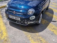 Usado Fiat 500 Lounge 95 CV (69 kW) 2017 Azul Berlina