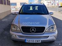 Usado Mercedes ML270 163 CV (119 kW) 2003 Gris / plata SUV