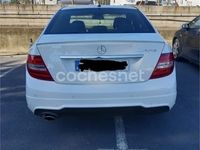 Usado Mercedes C200 Avantgarde 136 CV (100 kW) 2011 Blanco Berlina