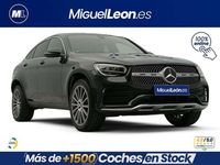 Usado Mercedes GLC300e 320 CV (235 kW) 2022 Negro Coupe