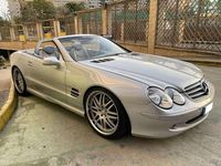 Usado Mercedes SL500 310 CV (228 kW) 2001 Gris / plata Descapotable