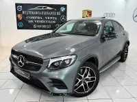 Usado Mercedes GLC250 204 CV (150 kW) 2018 Gris / plata Coupe
