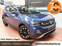 Usado VW T-Cross Advance 95 CV (69 kW) 2020 Azul SUV