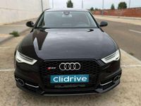 Usado Audi A6 S-Line 272 CV (200 kW) 2017 Negro Berlina