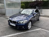 Usado BMW 120 Sport Line 184 CV (135 kW) 2015 Azul Utilitario