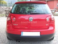 Usado VW Golf V GT 170 CV (125 kW) 2007 Rojo Berlina