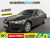 Usado Audi A4 Advanced 218 CV (160 kW) 2017 Gris Berlina