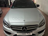 Usado Mercedes C200 AMG 136 CV (100 kW) 2016 Gris / plata Berlina