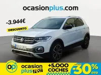 Usado VW T-Cross Sportline 150 CV (110 kW) 2021 Blanco SUV
