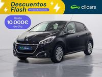 Usado Peugeot 208 Style 82 CV (60 kW) 2017 Negro Utilitario