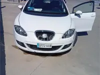 Usado Seat Leon Ecomotive 105 CV (77 kW) 2008 Blanco Utilitario