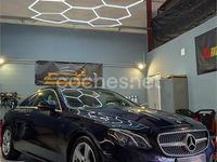 Usado Mercedes E220 194 CV (142 kW) 2018 Azul Coupe