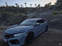 Usado Honda Civic Elegance 129 CV (94 kW) 2018 Gris / plata Berlina
