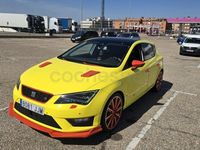 Usado Seat Leon FR 184 CV (135 kW) 2015 Amarillo Berlina