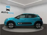 Usado Citroën C3 Feel 83 CV (61 kW) 2021 Azul Utilitario