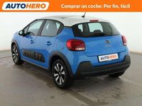 Usado Citroën C3 Feel 82 CV (60 kW) 2017 Azul Utilitario
