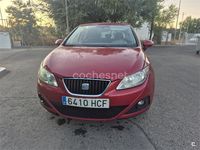 Usado Seat Ibiza 90 CV (66 kW) 2011 Granate Berlina