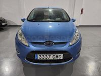 Usado Ford Fiesta Ghia 96 CV (70 kW) 2009 Azul Berlina