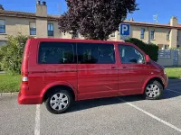Usado VW Multivan Comfortline 174 CV (127 kW) 2005 Rojo Monovolumen