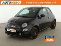 Usado Fiat 500 Collezione 69 CV (50 kW) 2019 Negro Utilitario