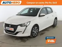 Usado Peugeot 208 Active 100 CV (73 kW) 2019 Blanco Utilitario