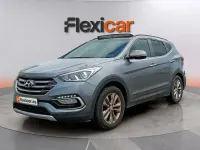 Usado Hyundai Santa Fe 201 CV (147 kW) 2016 Gris SUV