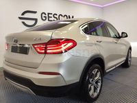 Usado BMW X4 190 CV (139 kW) 2016 Gris / plata SUV