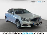 Usado Mercedes E200 136 CV (100 kW) 2015 Gris plata Berlina