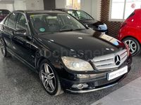 Usado Mercedes C180 156 CV (114 kW) 2009 Negro Berlina