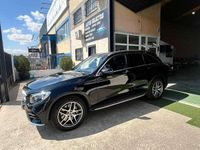 Usado Mercedes GLC220 170 CV (125 kW) 2018 Negro SUV