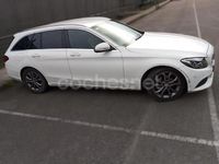 Usado Mercedes C220 170 CV (125 kW) 2015 Blanco Familiar